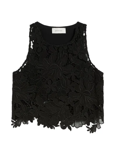 Sportmax floral lace top Black 2612931032600