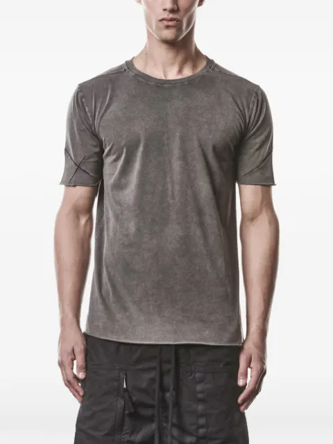 Thom Krom worked seam T-shirt Grey MTS924