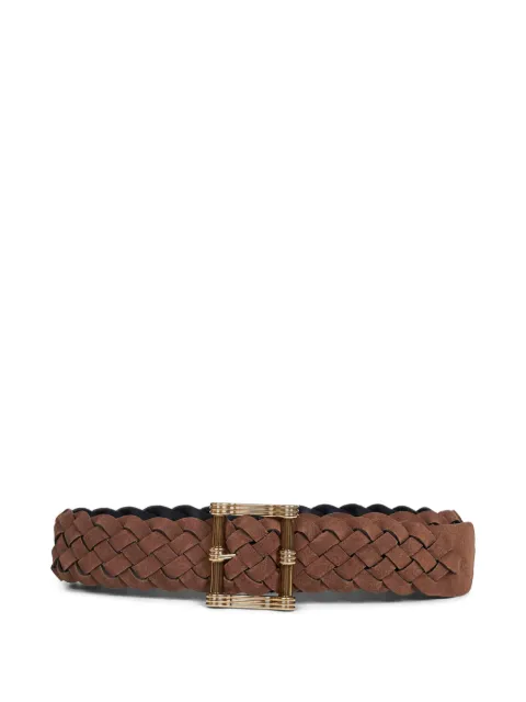 ETRO woven reversible prong buckle belt Brown WP3C0001AE328