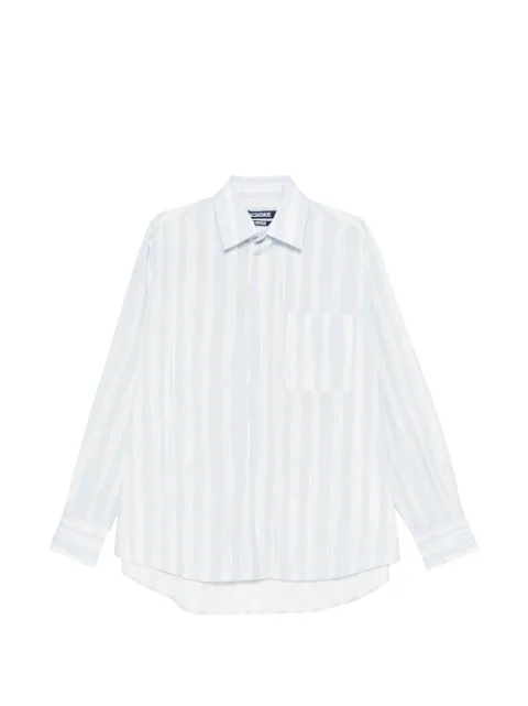 Jacquemus The Camargue striped shirt Blue SHM00605AW00691