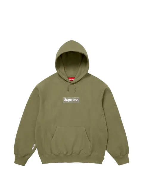 Supreme box logo hooded sweatshirt Green SUPBOXHOODOLV20