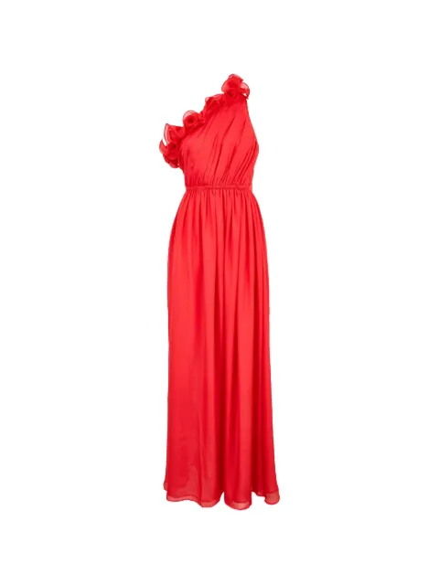Leo Lin Jenni one-shoulder maxi dress Red LLRE260181