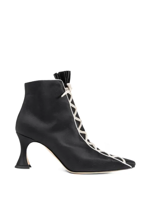 Manolo Blahnik Nolhac lace-up ankle boots Black 4252214