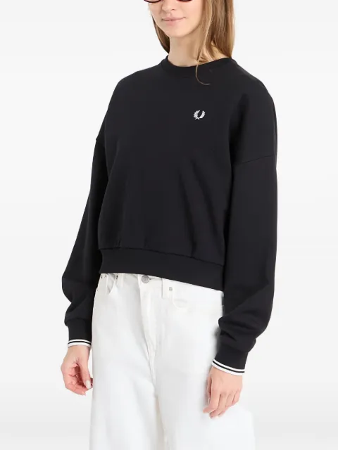 Fred Perry crew-neck sweater Black G1148102