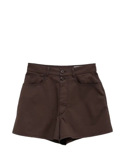 LEMAIRE shorts in cotton twill Brown PA1304LF1531