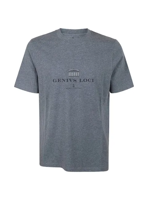 Brunello Cucinelli graphic-print T-shirt Grey M0B138520CIF40