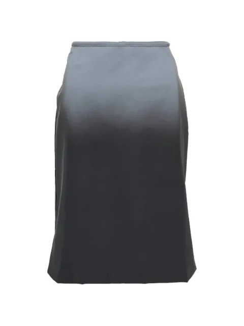 Alexander Wang reflective mid-rise skirt Grey 1WC1265391