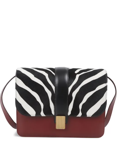 KHAITE Blake zebra-pattern shoulder bag Red H50161004L1004