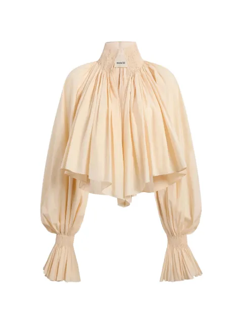 KHAITE Durer blouse Neutrals 24321001