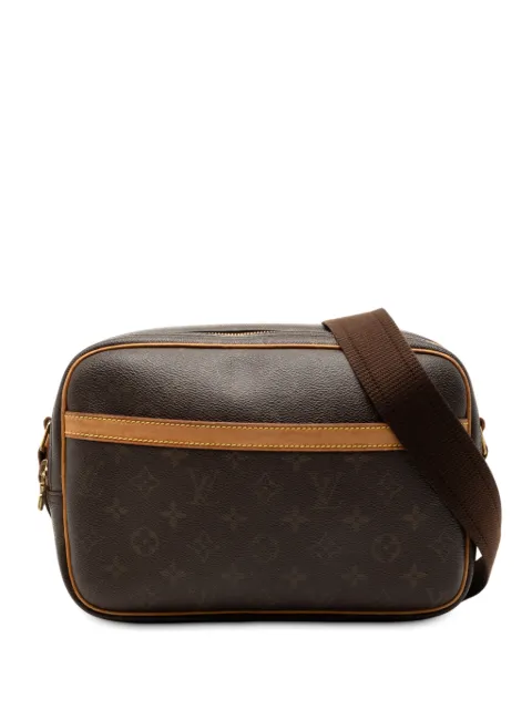 Louis Vuitton Pre-Owned 2001 Monogram Reporter PM crossbody bag Brown 8206SDNO1QFSA1EL