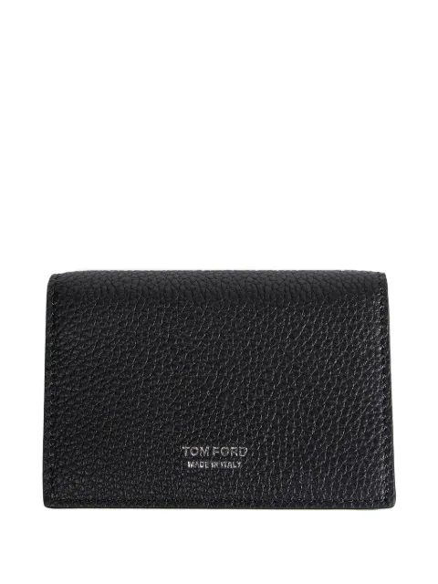 TOM FORD small folding leather cardholder Black Y0277LCL158S