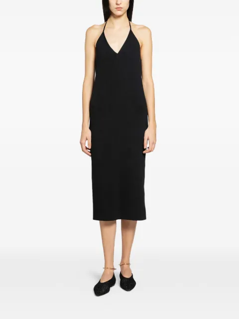 Jil Sander sleeveless midi dress Black J01CT0276J14831