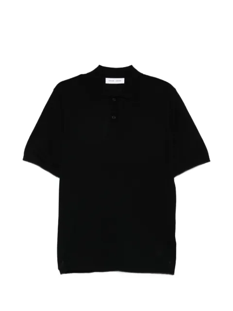SAMSOE SAMSOE buttoned polo shirt Black 15477