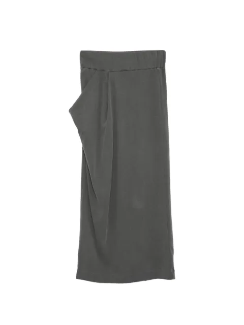 GDeL by gaze de lin asymmetric-pocket skirt Grey GDLJS480