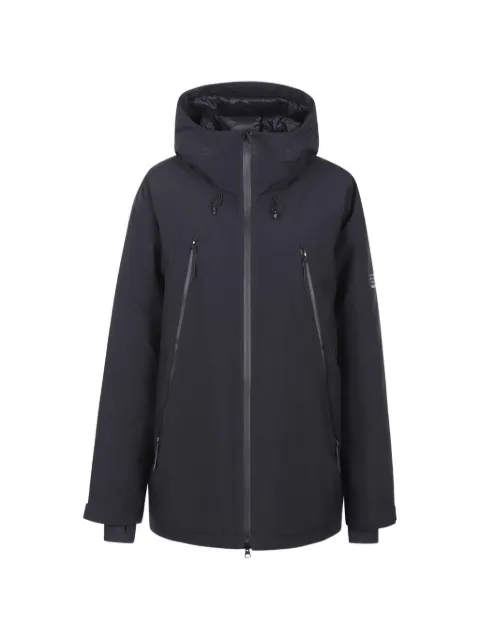MM6 Maison Margiela hooded zip coat Black S52AM0341M35594