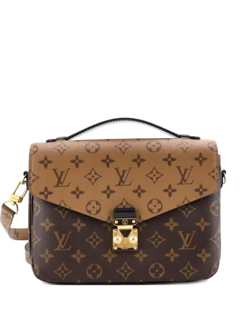 Louis Vuitton Pre-Owned Pochette Metis Reverse Monogram Canvas crossbody bag Brown QXI91CZAWCRT62OG
