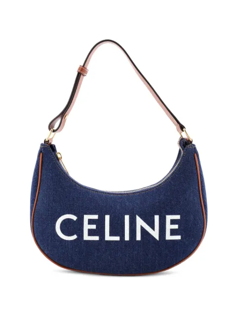 Celine Pre-Owned Ava Bag Denim hobo bag Blue W0COZ6WVK9A31DQT