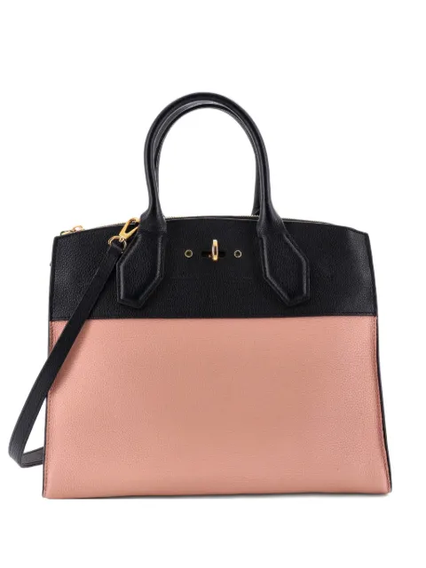 Louis Vuitton Pre-Owned City Steamer Handbag Leather MM tote bag Pink R0KAGIIL1EVDAHLT