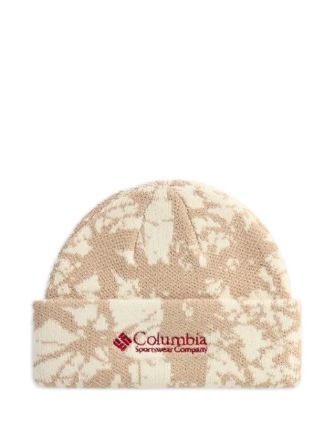 KITH x Columbia jacquard cuffed beanie hat Neutrals KHM051264105