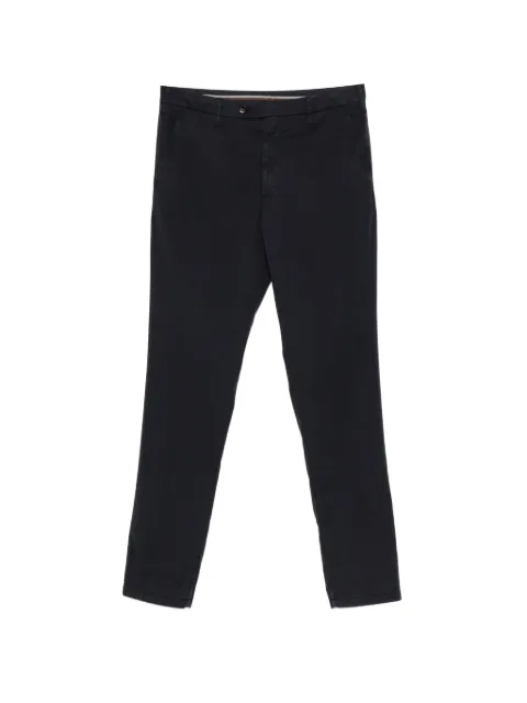 Canali front-button trousers Blue PT01636D91697
