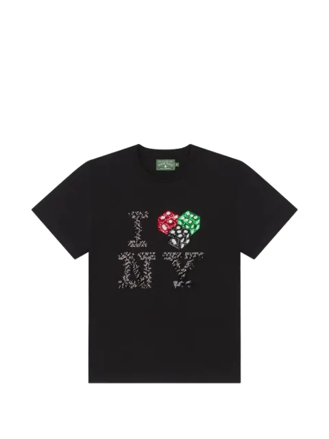 Denim Tears Cee-Lo NY Tee print T-shirt Black DT284