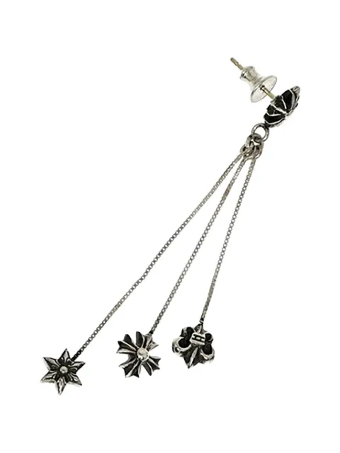 Chrome Hearts JoJo three-drop earring Silver CHRM0668