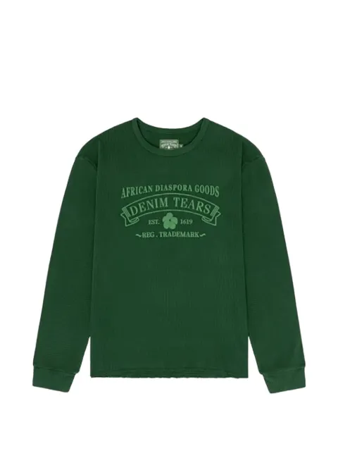 Denim Tears ADG Thermal T-shirt Green DT279