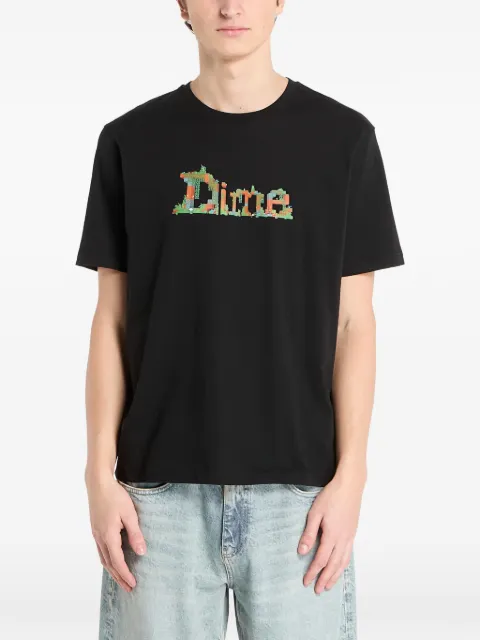 dime logo T-shirt Black DIMEHO2559BLK