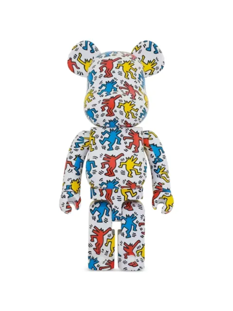 MEDICOM TOY bearbrick keith haring #9 1000% White MEDI3044