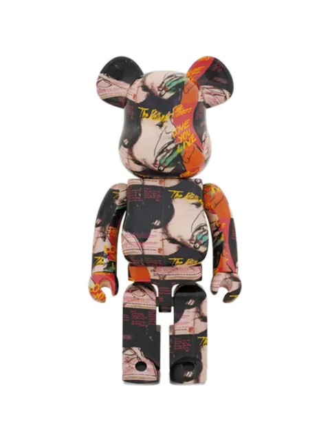 MEDICOM TOY x The Rolling Stones Love You Live printed bearbrick Neutrals MEDI3042