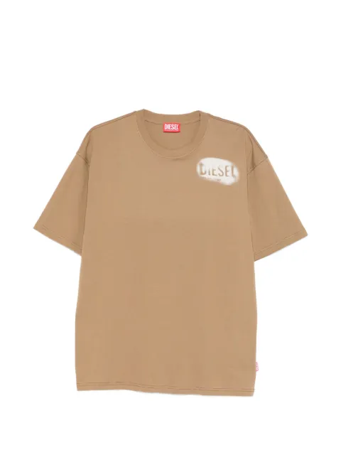 Diesel T-Adjust-V2 logo-detail T-shirt Neutrals A199810QIAM7DG