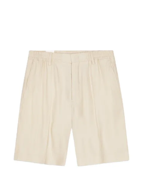NN07 elasticated pleated-front shorts Neutrals 2610000006