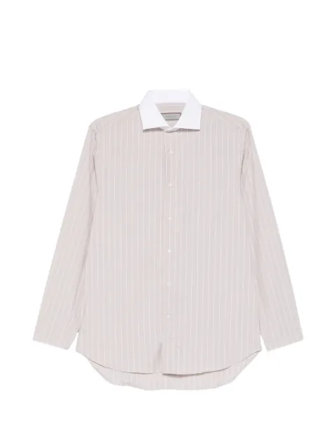 Canali striped shirt Neutrals GD03731CCLX0C3