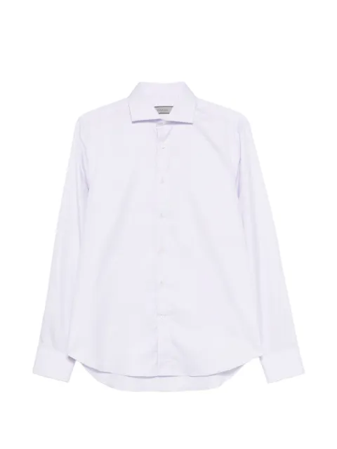 Canali buttoned shirt Purple GA03610CCLX0C3