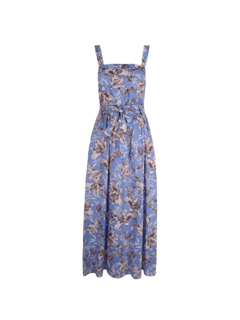 LIU JO long poplin dress Blue WA6312T4853P9502
