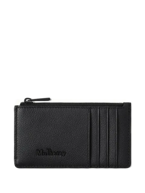 Mulberry zip-up card holder Black BS26RL8794645A100