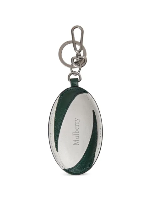 Mulberry rugby-ball-design keyring Green S26RK5989000Z100