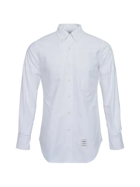 Thom Browne button-down long-sleeve shirt White MWL428OF0313