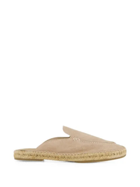 Aurélien Beachside suede mules Neutrals LMSLB01