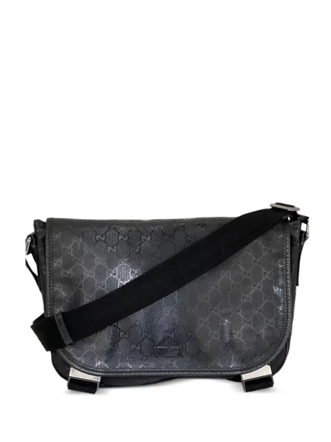 Gucci Pre-Owned GG Supreme messenger bag Black 49341486891319