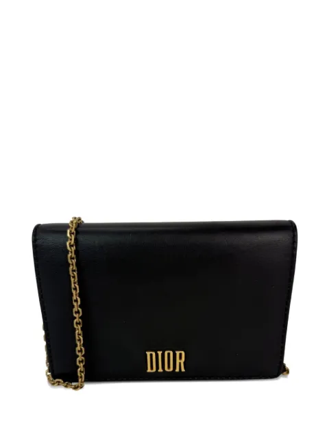 Christian Dior Pre-Owned D-Fence Croisiere wallet-on-chain Black 51120635478327