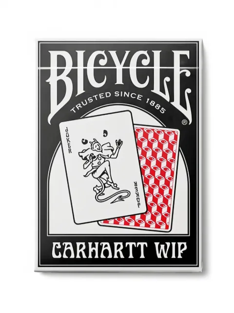 Carhartt WIP logo-lettering deck of cards White I037011