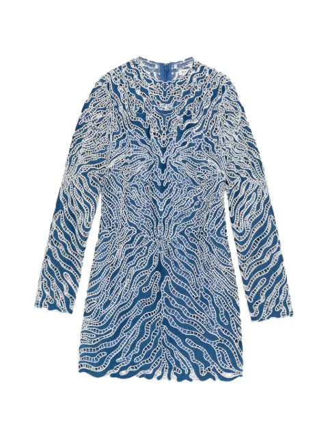 SIMKHAI long-sleeved mini dress Blue 1251145GP