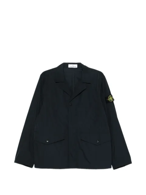 Stone Island A100001 micro twill utility blazer Blue L1S15A100001S0026