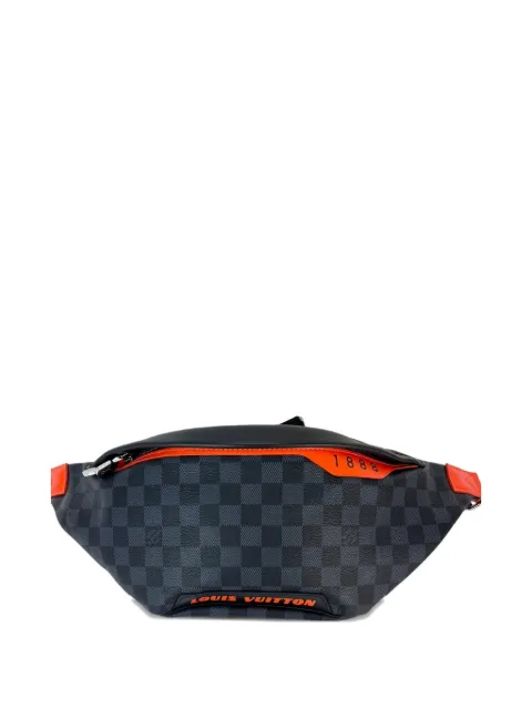 Louis Vuitton Pre-Owned Race Discovery bumbag damier belt bag Black 49634254324023