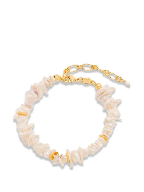 Anni Lu pearl chain bracelet White 2411001