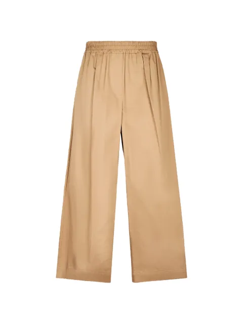 Weekend Max Mara elasticated pleated trousers Neutrals 2615131102600