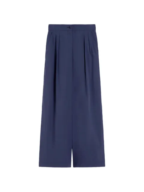 Weekend Max Mara pleated trousers Blue WE5131146206008