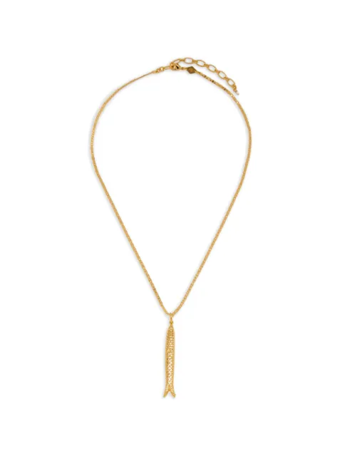 Anni Lu Hippie fish charm necklace Gold 2512051