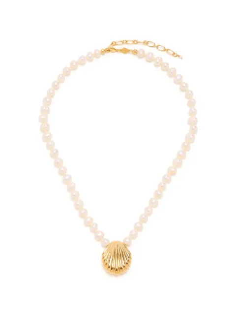 Anni Lu pearl shell necklace Gold 2512059